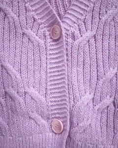 Lavender Cardigan (XL)