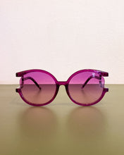 Load image into Gallery viewer, Purple Sunnies with Cutout Temples
