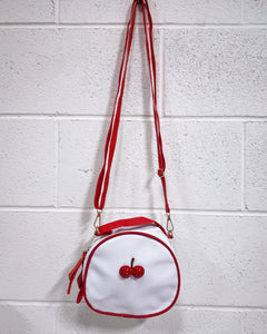 White Cherry Purse