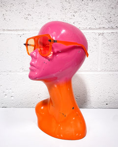 Orange Aviator Sunnies