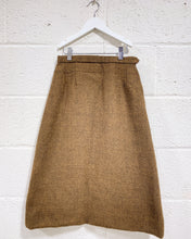 Load image into Gallery viewer, Vintage Brown Wool Skirt
