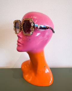 Octagonal Jeweled Sunnies