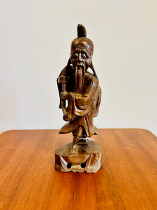 Hand Carved Fisherman from the 60’s