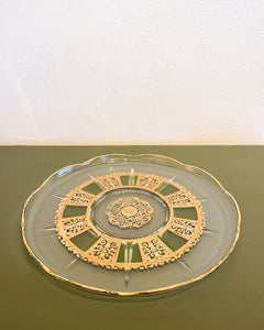 Vintage Culver Valencia 24k Tray