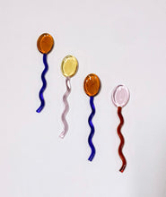 Load image into Gallery viewer, Glass Squiggle Spoon - Sold Individually
