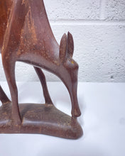 Load image into Gallery viewer, Carved Wooden Deer
