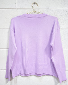 Lavender Elephant Sweater(XL)