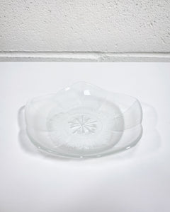 Flower Shaped Glass Catchall