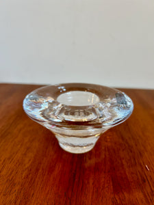 Simon Pierce  Short Glass Candle Holder