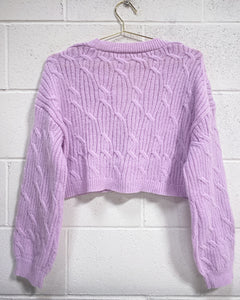 Lavender Cardigan (XL)