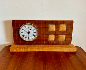 Wooden Desk Clock