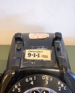 Vintage Black Touch Tone Telephone