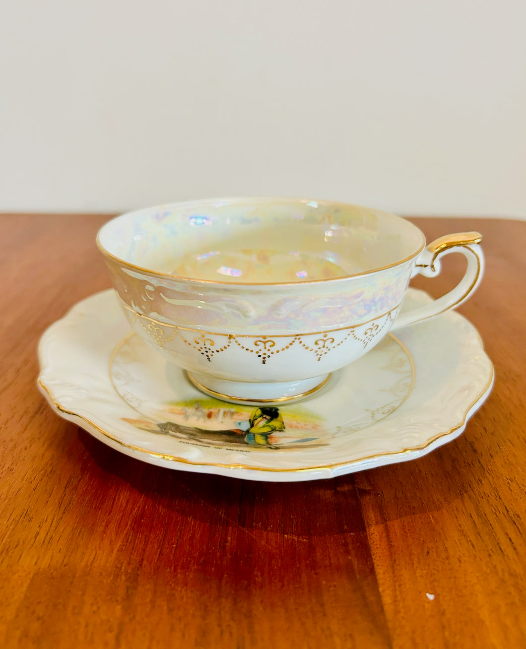 Gold Trim Torero Tea Cup Set