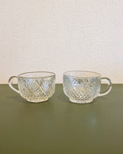 Load image into Gallery viewer, Vintage Pair of Cut Glass Punch Cups
