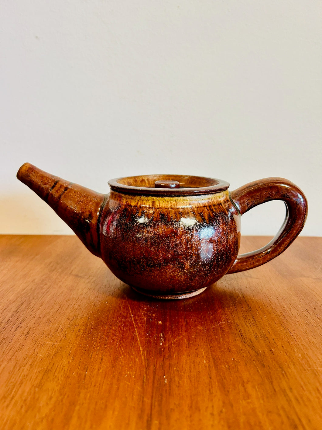 Vintage Stoneware Teapot