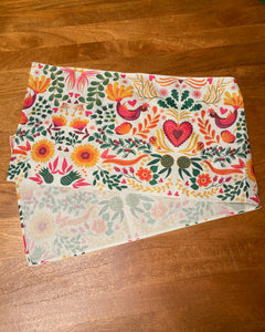 Bright Floral Table Runner