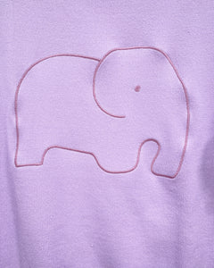 Lavender Elephant Sweater(XL)