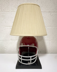 Vintage USC Trojans Football Table Lamp