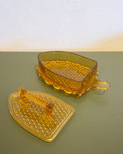 Load image into Gallery viewer, Vintage Amber Imperial Iron Candy Dish
