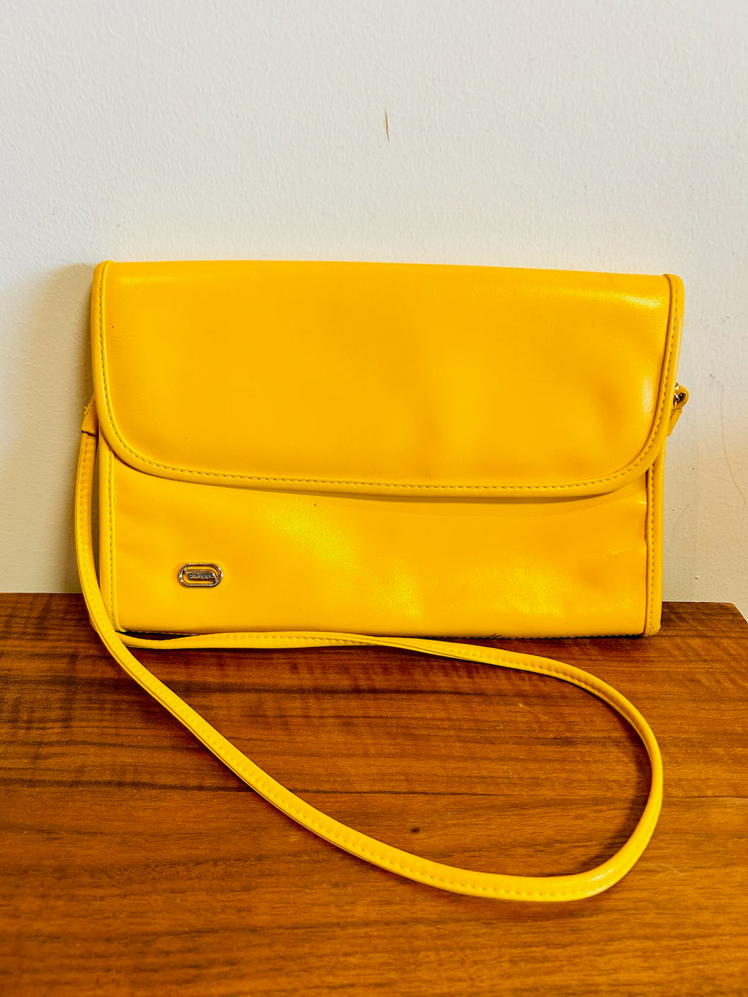 Phillippe Yellow Bus Crossbody Handbag