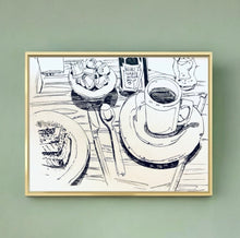 Load image into Gallery viewer, Still Life Breakfast by Aliyah Rivera
