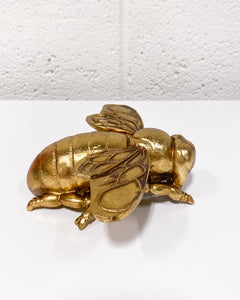 Golden Bee Figurine/Wall Hanging