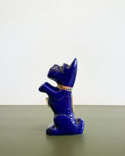 Load image into Gallery viewer, Vintage Scottish Blue Whiskey Mini Decanter
