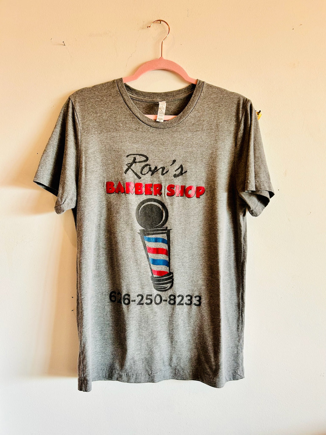 Ron’s Grey Barber Shop Shirt