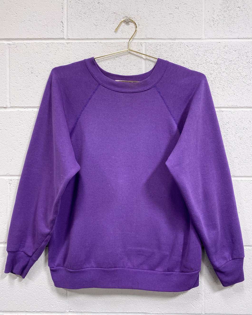 Vintage Purple Sweatshirt (S)