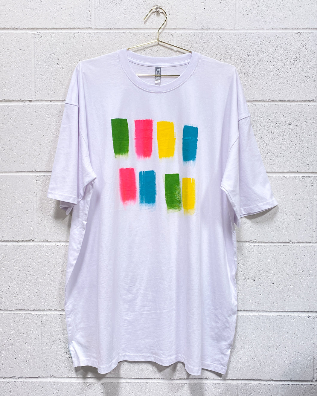 Paint Swatch Long T-Shirt (3X)