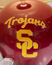 Load image into Gallery viewer, Vintage USC Trojans Football Table Lamp
