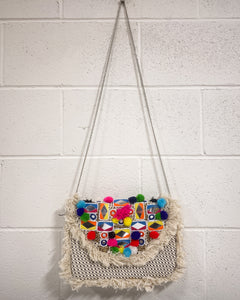 Circus by Sam Edelman BOHO Woven Multicolor Bag