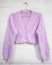 Load image into Gallery viewer, Lavender Cardigan (XL)
