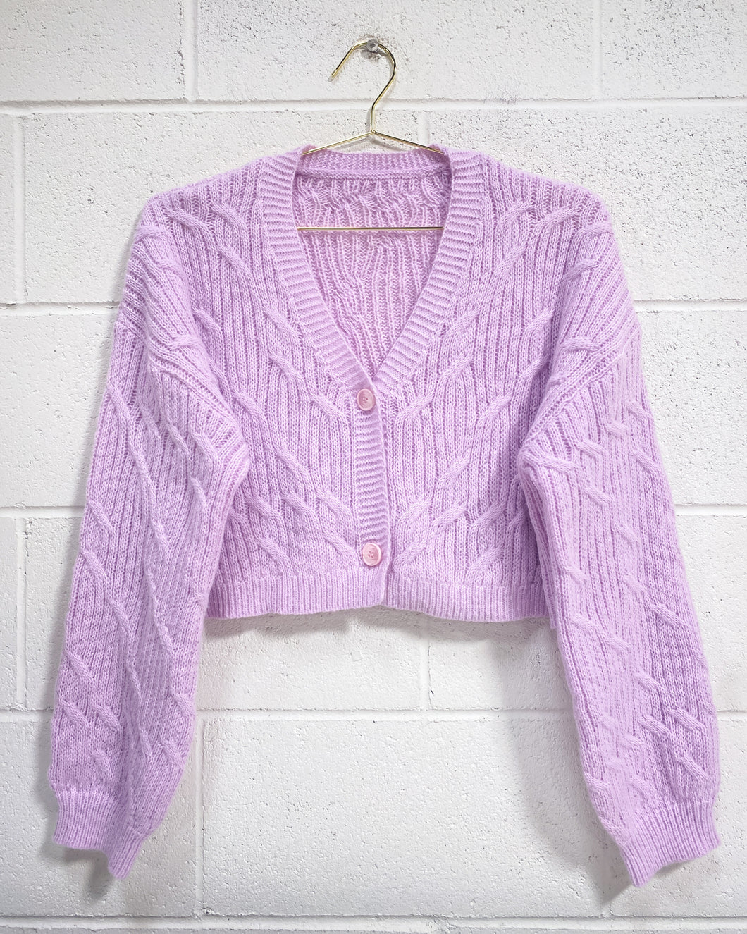 Lavender Cardigan (XL)