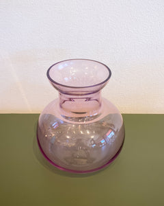 Vintage Purple Glass Vase