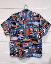 Load image into Gallery viewer, Route 66 Landmarks Button Up Shirt (XL)
