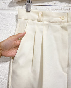 Vintage Cream Counterparts Petites Slacks (10)