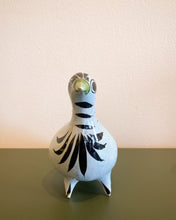 Load image into Gallery viewer, Vintage Handpainted Bird in Blues and Greens
