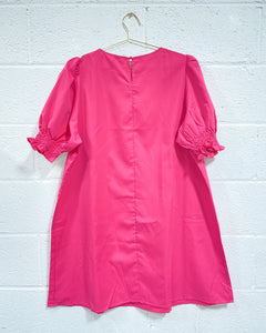 Bright Pink Dress (4X)