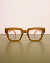 Load image into Gallery viewer, Mocha Colored Fashion Glasses
