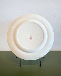 Minton’s Cream and Red Plate - Made in England