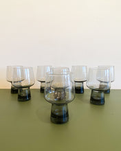 Load image into Gallery viewer, Vintage Libbey MCM Smoke Grey Glasses - Set of 8
