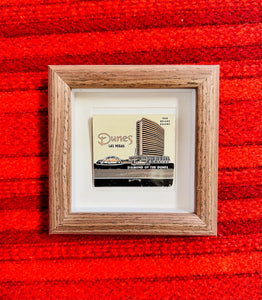 Wooden Glass Frame “Diamond of the Dunes Las Vegas” Match Collection