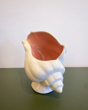 Load image into Gallery viewer, Catalina Pink and White Conch Vase
