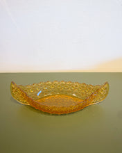 Load image into Gallery viewer, Vintage Fenton Amber Canoe Dish
