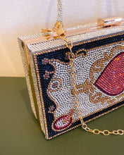 Load image into Gallery viewer, Jeweled Queen of Hearts Purse
