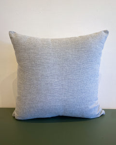 Square Pillow in Thrillest Fog