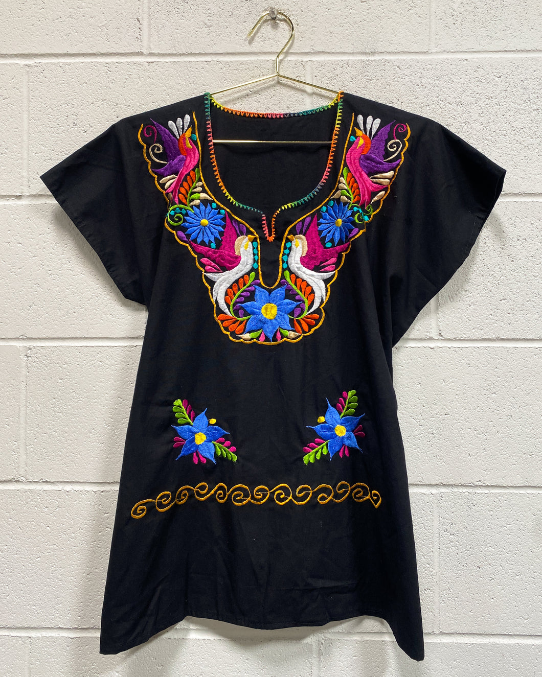 Mexican Embroidered Blouse