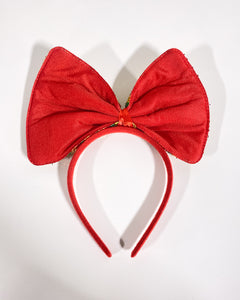 Glitter Bow Headband