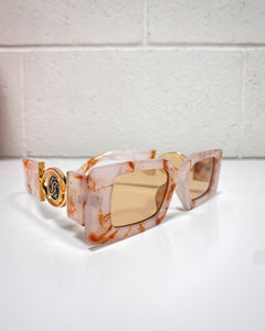 Rectangular Marbleized Sunnies